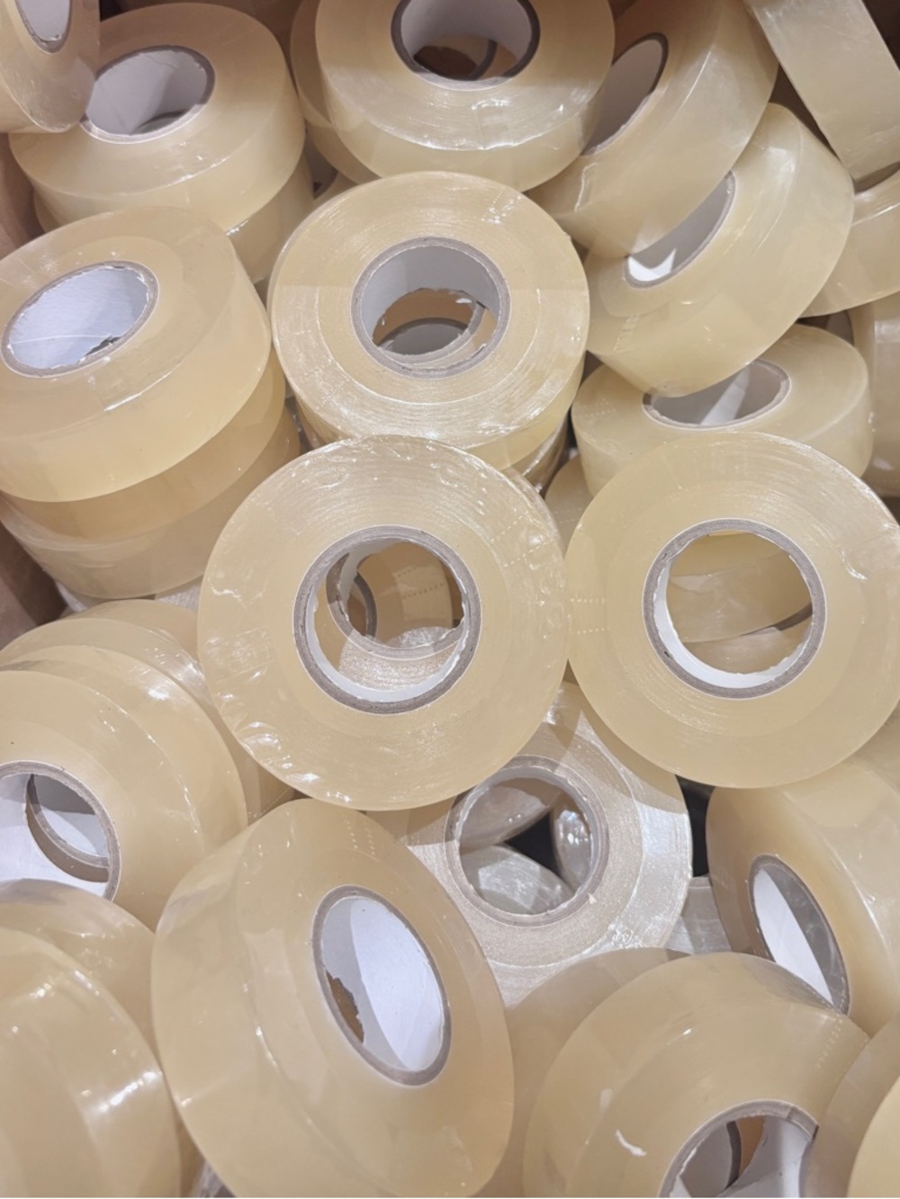 Hockey Tape Rolls - clear colour pack of 10